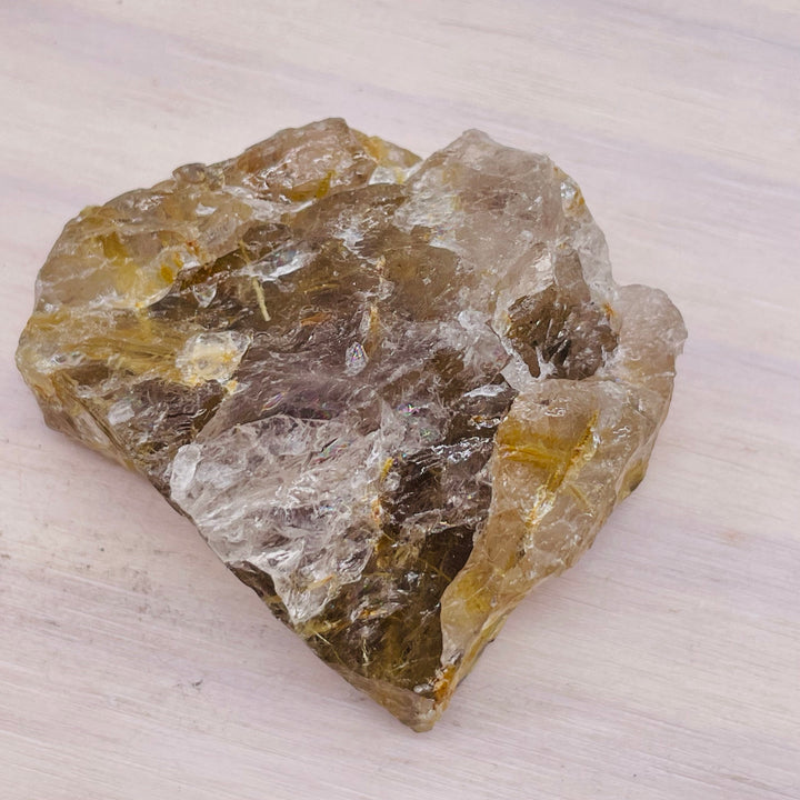 Quartz Rutile Rough Rutilated Quartz Rough stone – Sterling And Stone Jewelry