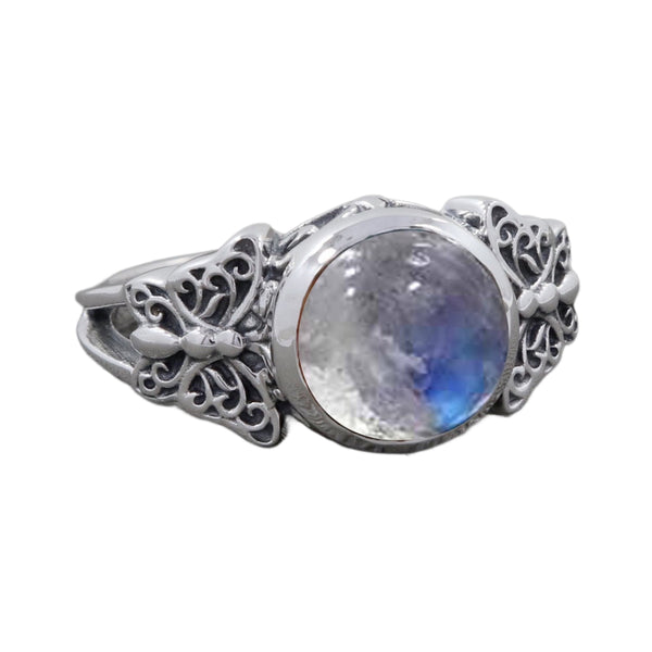 RAINBOW MOONSTONE RING