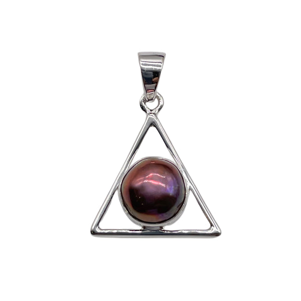 Grey FreshWater Pearl Pendant