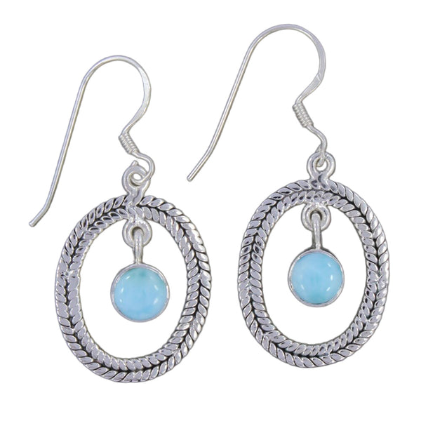 Larimar Earrings