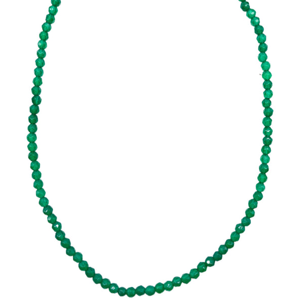 Green Onyx Beaded Necklace