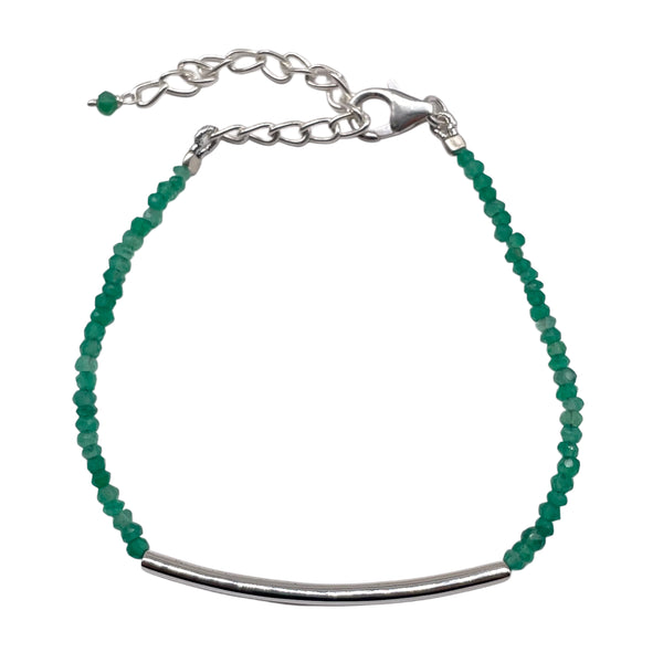 Green Onyx Beaded Bracelet