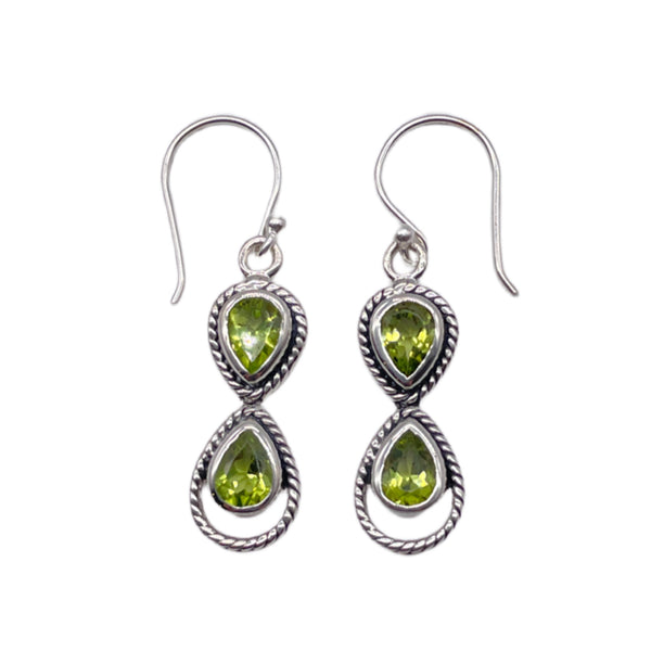 Peridot Dangle Earrings