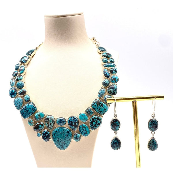 Tibetan Turquoise Necklace Set