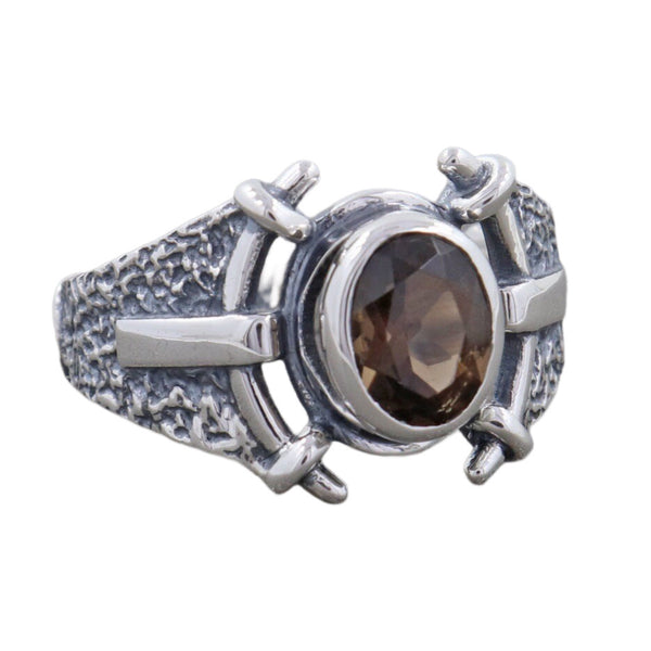 SMOKY QUARTZ RING