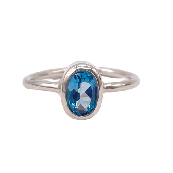 Blue Topaz Ring