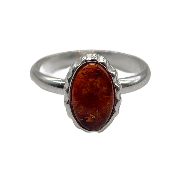 Baltic Amber Ring