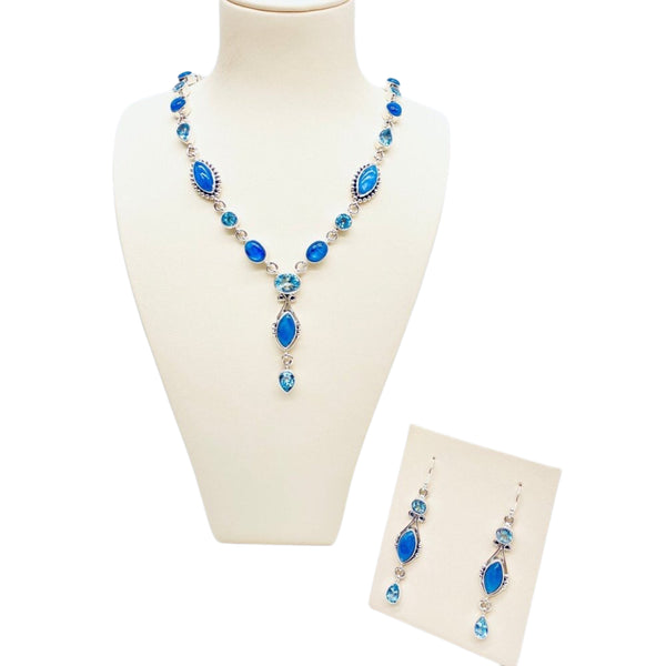 Kyanite Necklace Set