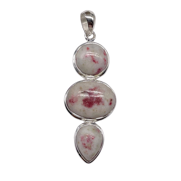 Thulite pendant