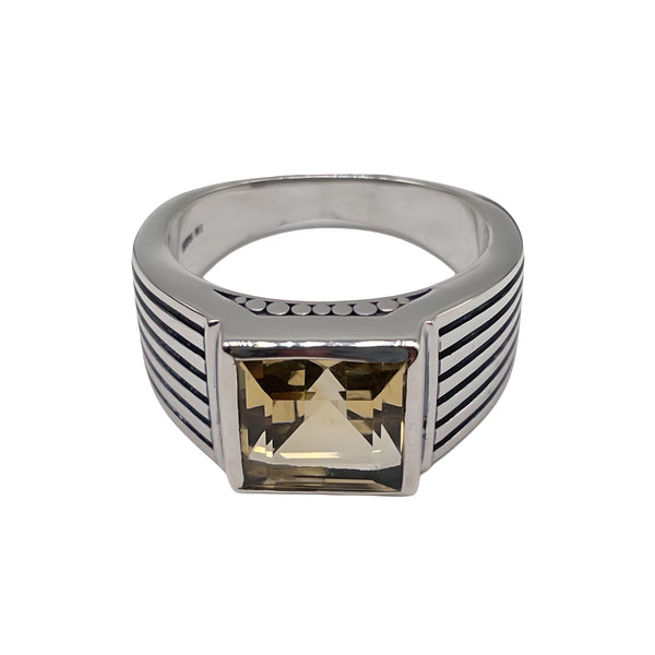 Men's Citrine Ring