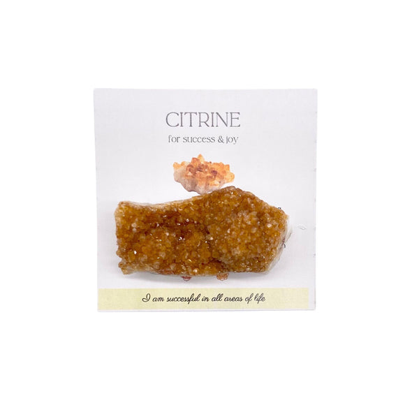 Citrine Druzy Mineral