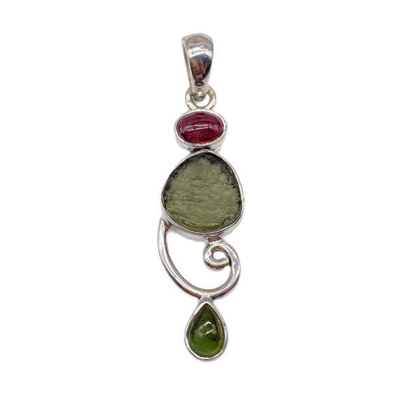 MOLDAVITE PENDANT