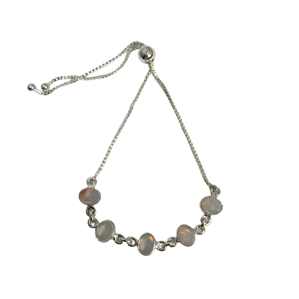 Ethiopian Opal Bolo Bracelet