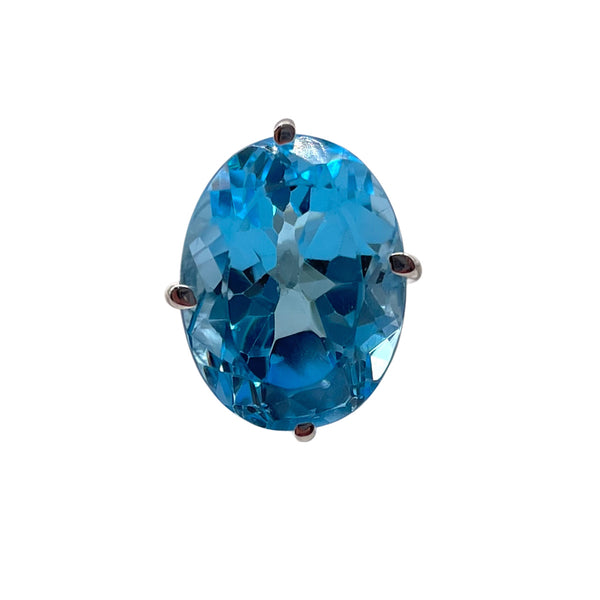 Blue Topaz Ring