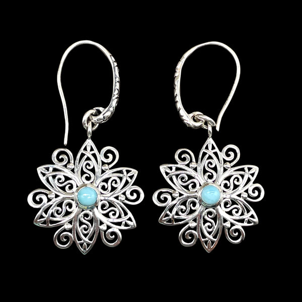 Larimar Earrings