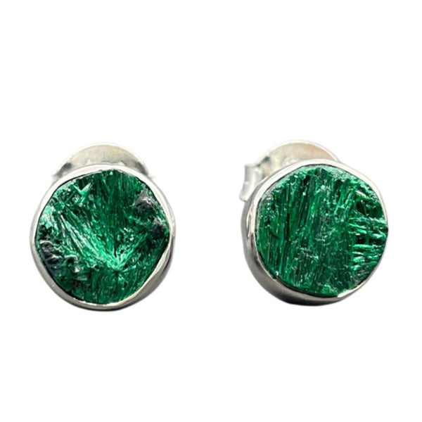 Malachite fiber Studs