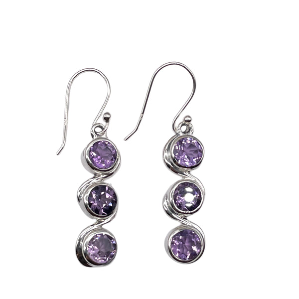 Amethyst Dangle Earrings