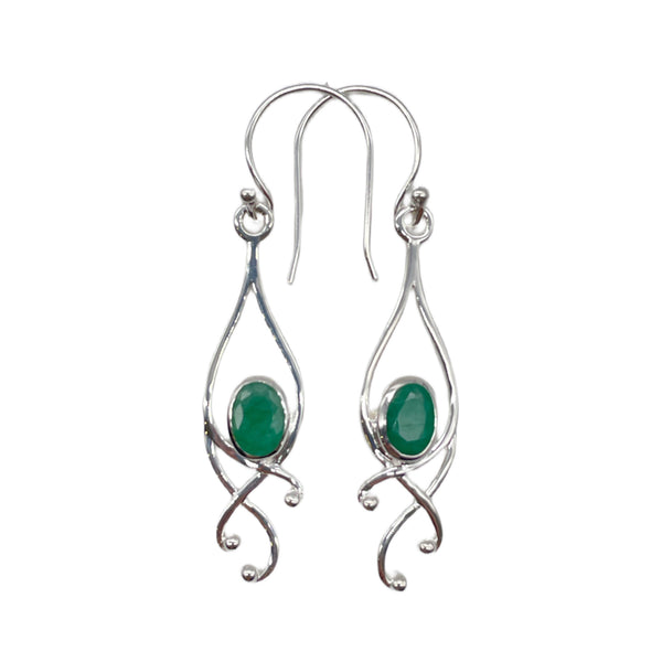 Emerald Earrings