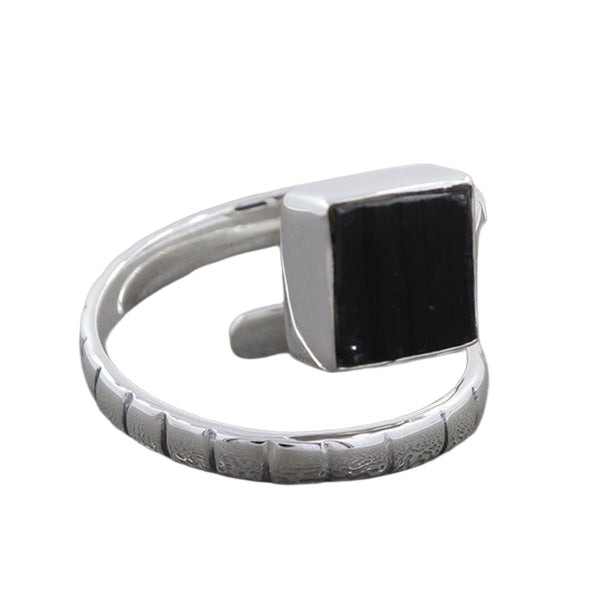 Black Tourmaline Ring