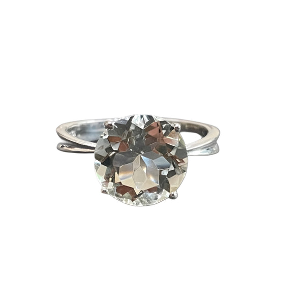 Green Amethyst Ring