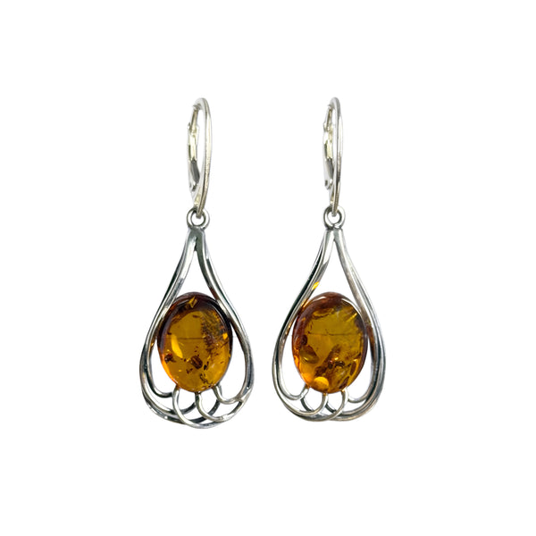 Amber Earrings