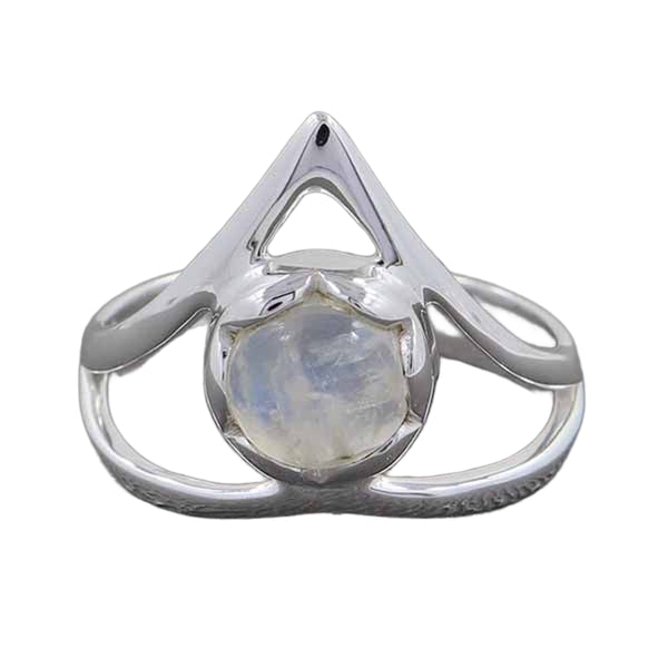 RAINBOW MOONSTONE RING