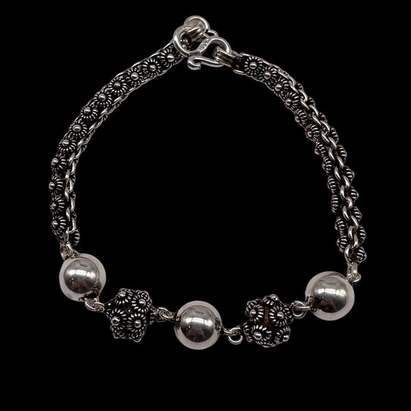 Handcrafted Silver Bracelet