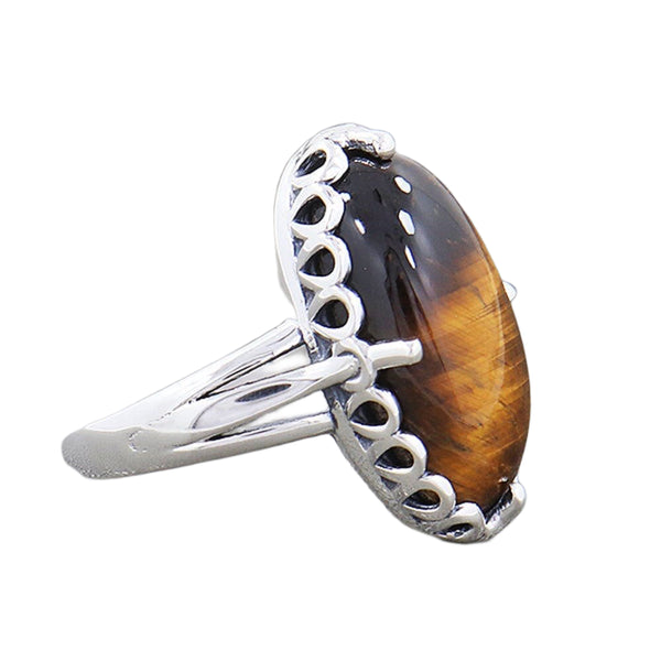 TIGER EYE RING