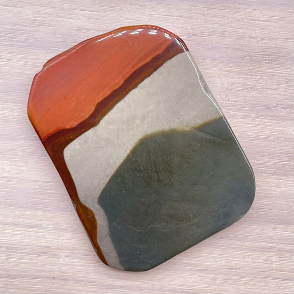 Polychrome jasper stone