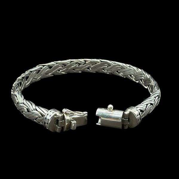 925 Silver Knit Bracelet