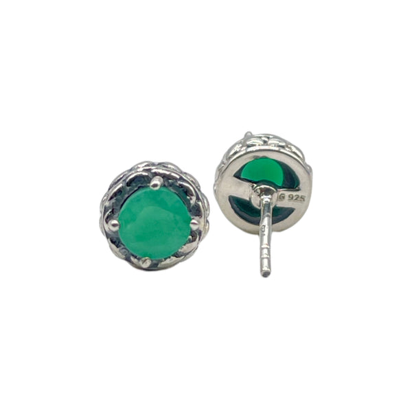 Emerald Studs