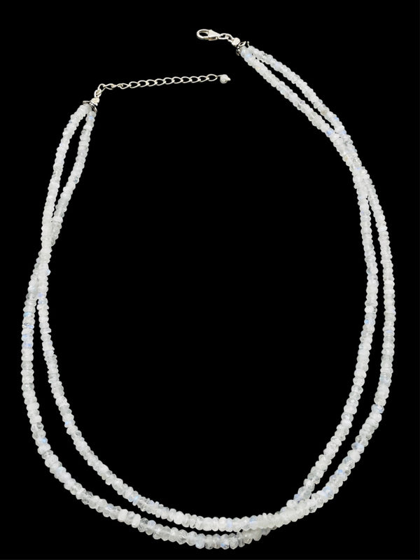 Moonstone Bedaded Necklace