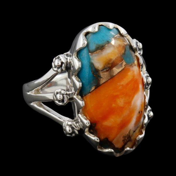 Turquoise Spiny Oyster Ring