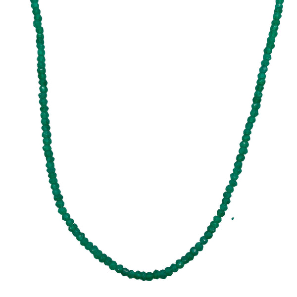 Green Onyx Beaded Necklace