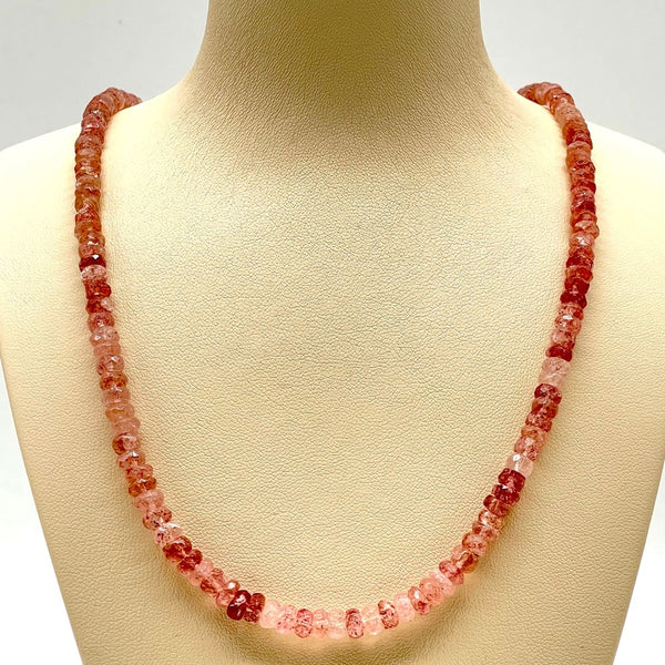 Strawberry Quartz Necklace