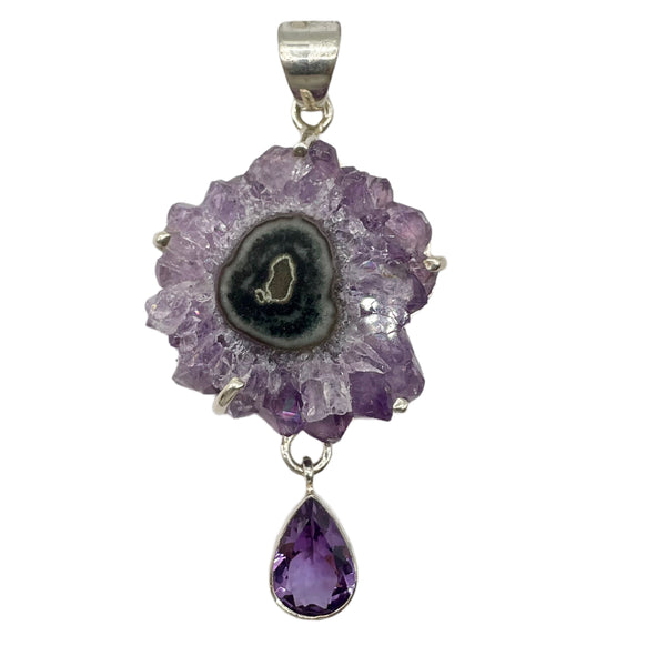 AMETHYST SLICE PENDANT