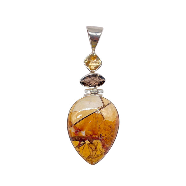 Brecciated Mookite Pendant