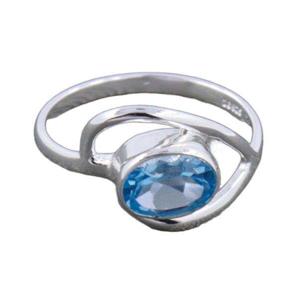 Blue Topaz Ring