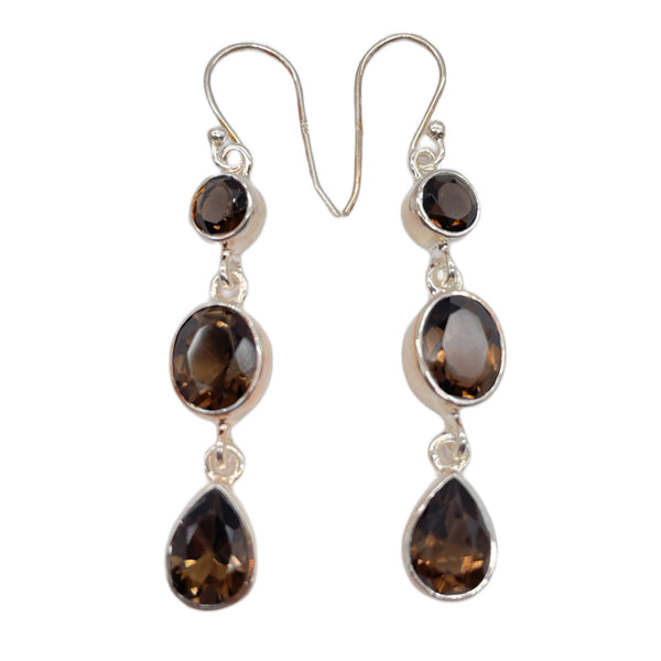 Smokey Quartz Earrings