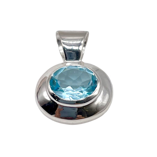 BLUE TOPAZ PENDANT