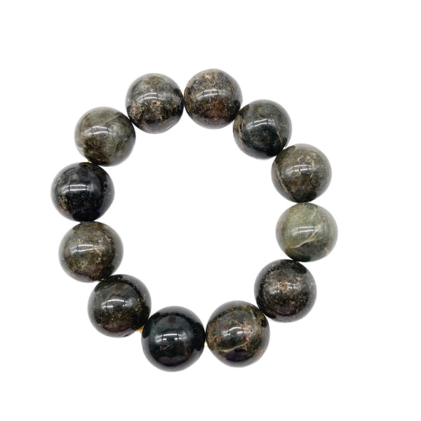 Green Jasper Stone Stretchable Bracelet