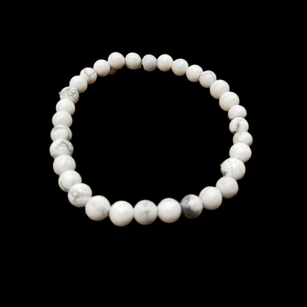 Howlite 6mm Bracelet