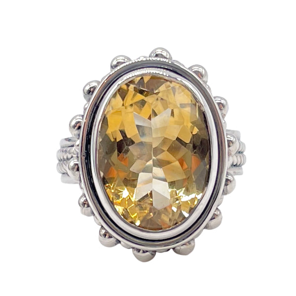 CITRINE RING