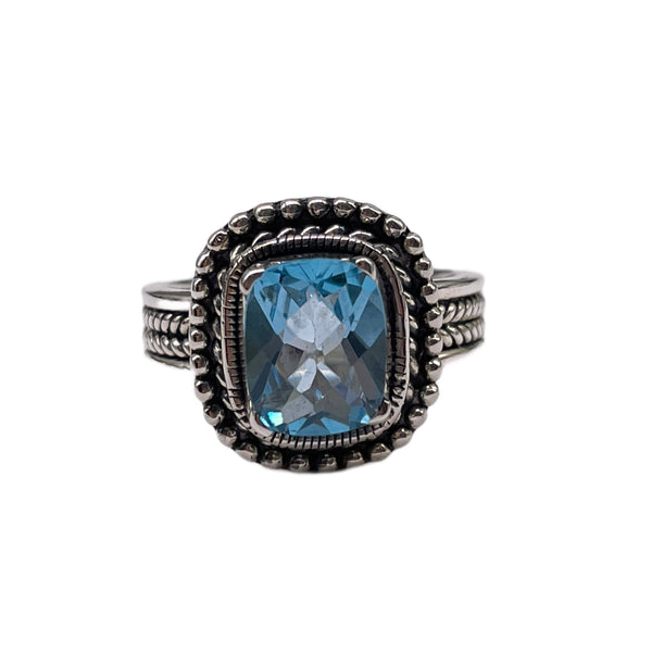 Blue Topaz Ring