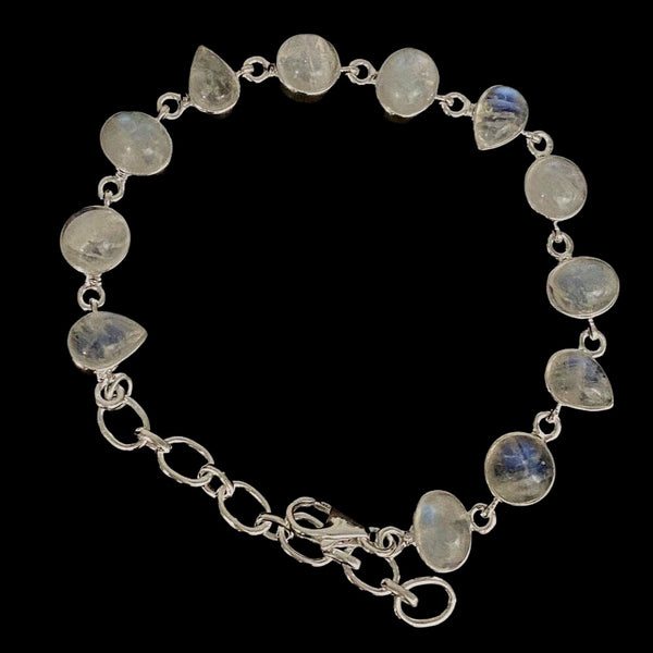 Rainbow Moonstone Bracelet