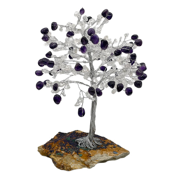 Amethyst, Crystal Gemstone Tree