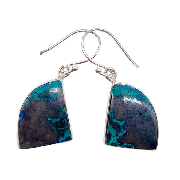 Shattuckite Earrings