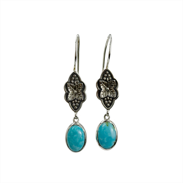 Mexican Turquoise Earrings