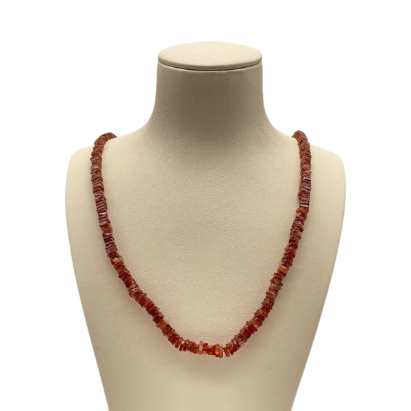 Hessonite Garnet Necklace