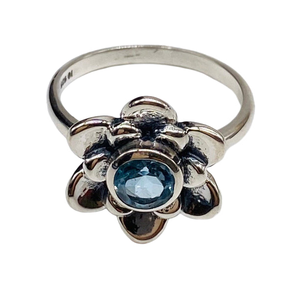 Blue Topaz Ring